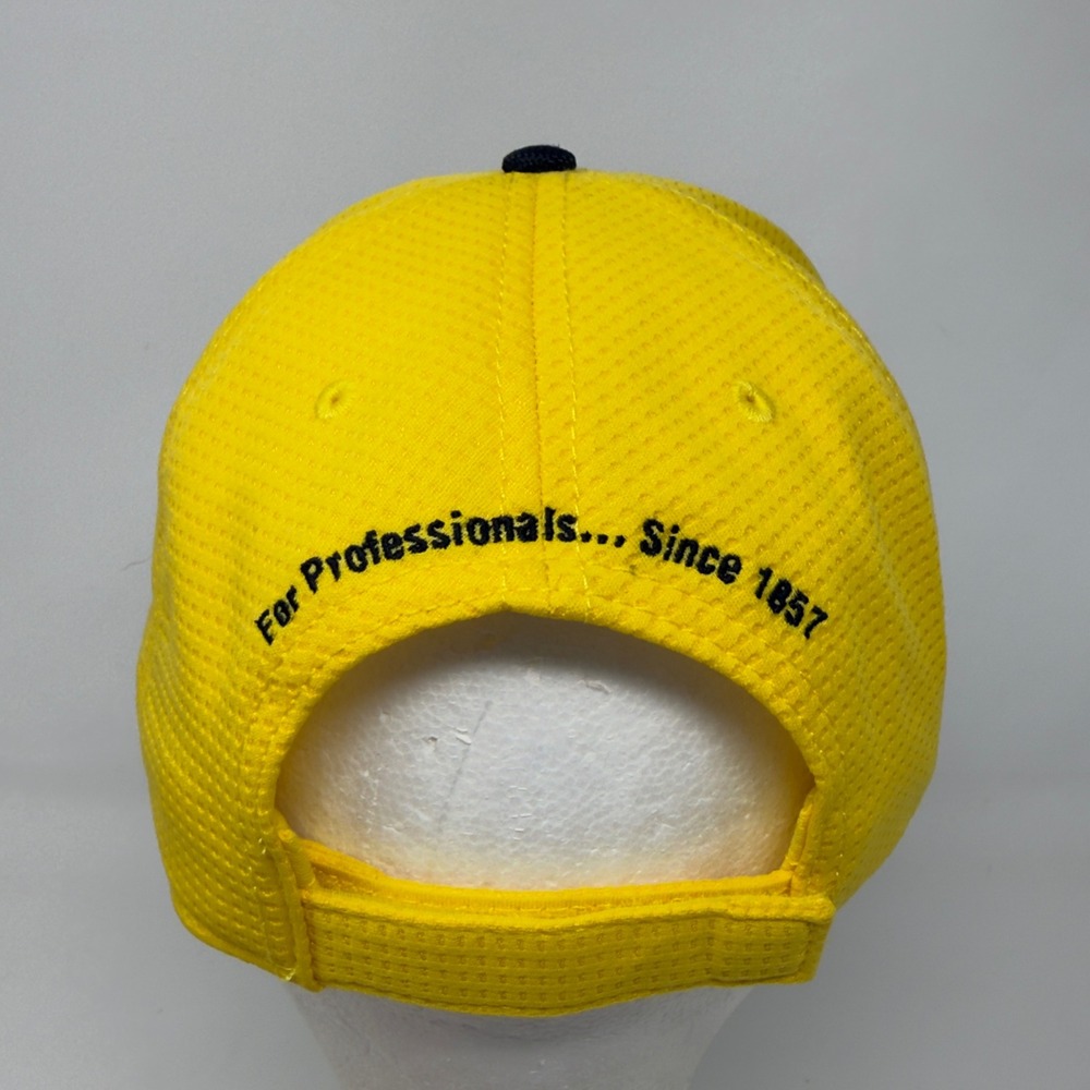 Klein Tools Yellow Black Adjustable Baseball Cap Lineman Logo Hat One Size - Picture 5 of 10